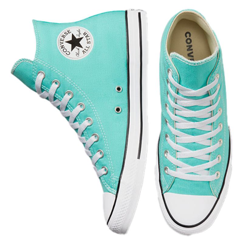 Converse Chuck Taylor All Star Comfortable Sporty Versatile High Top Canvas Shoes Unisex Aqua Green