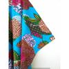 Indian Turquoise Long Fruit Print Cotton Boho Maxi Women Nightwear Caftan Dress CKFTN-SCRN-FULL-BUYIT-026
