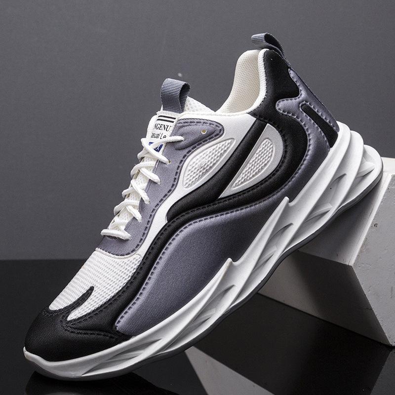 Foreign trade blade men's casual shoes running sports fashion low-top breathable single shoes men's sports shoes