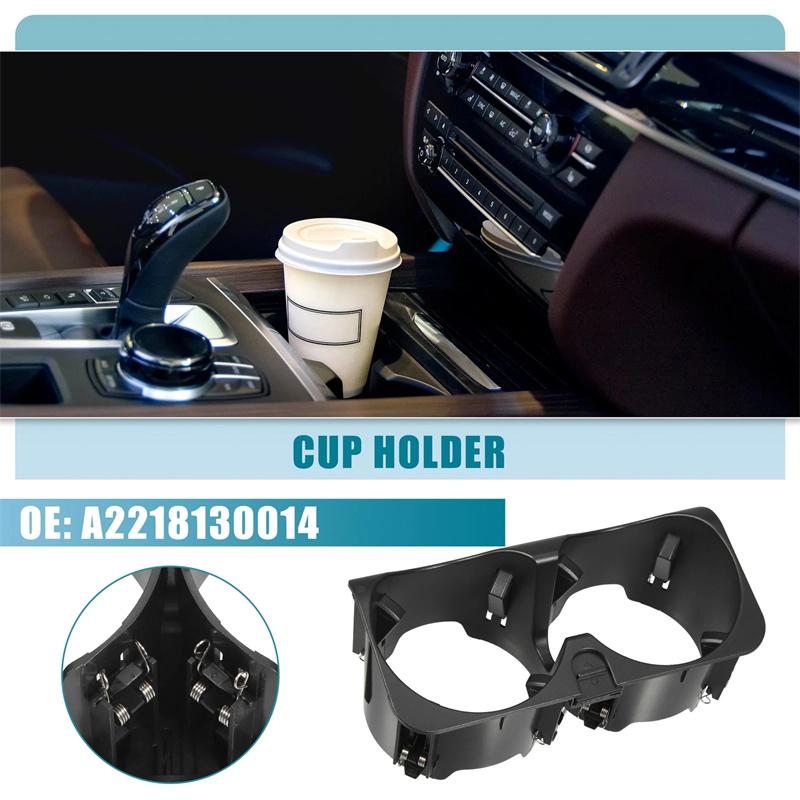 

A2218130014 Center Console Drink Cup Holder For Mercedes Benz Class W221 2009-2012 Auto Accessories one size чёрный