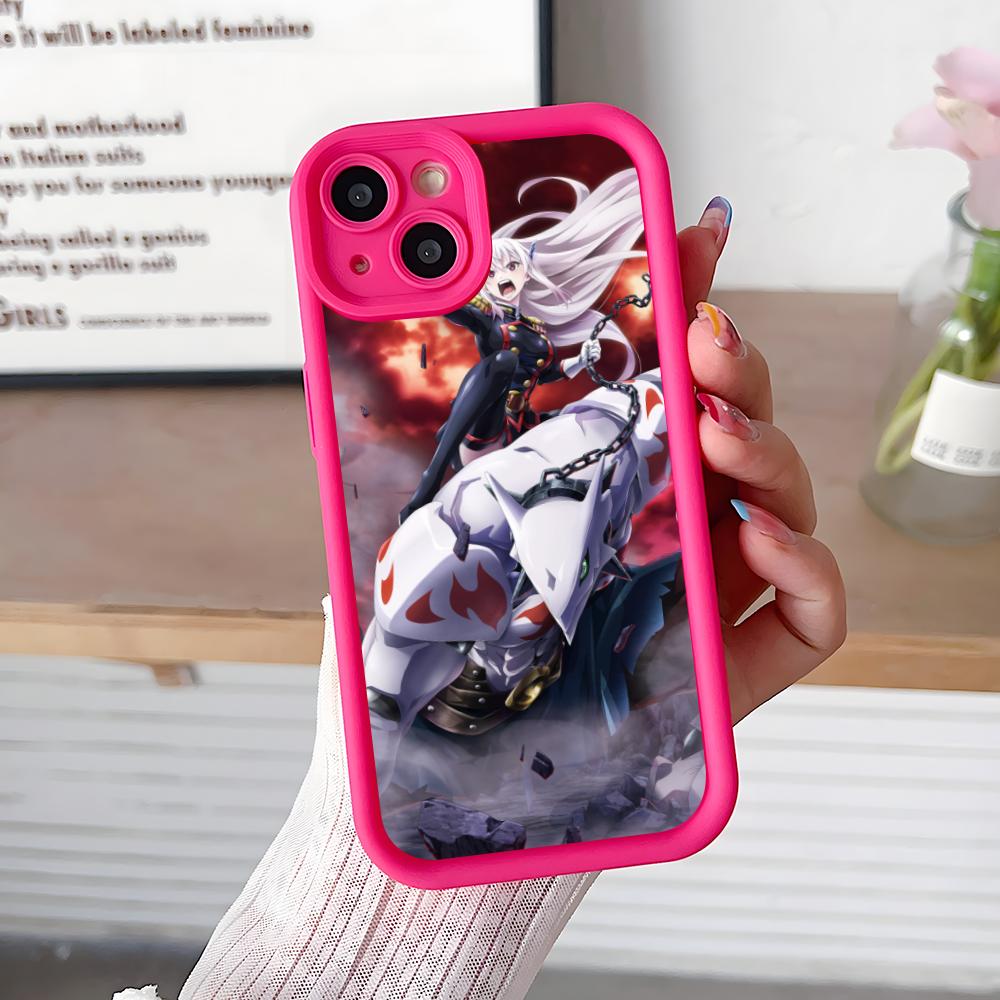 Mato seihei no slave Uzen Kyouka Phone Case for iPhone 17 16 15 14 13 12 11 Air Pro Max Plus Thicken TPU Colorful Cover Luxury