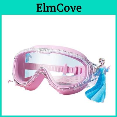 Lunettes de natation Elsa Minnie Mouse Spider Man Captain America Avec Verres en PC Antibuée Pour la Sécurité et le Confort dans l'eau