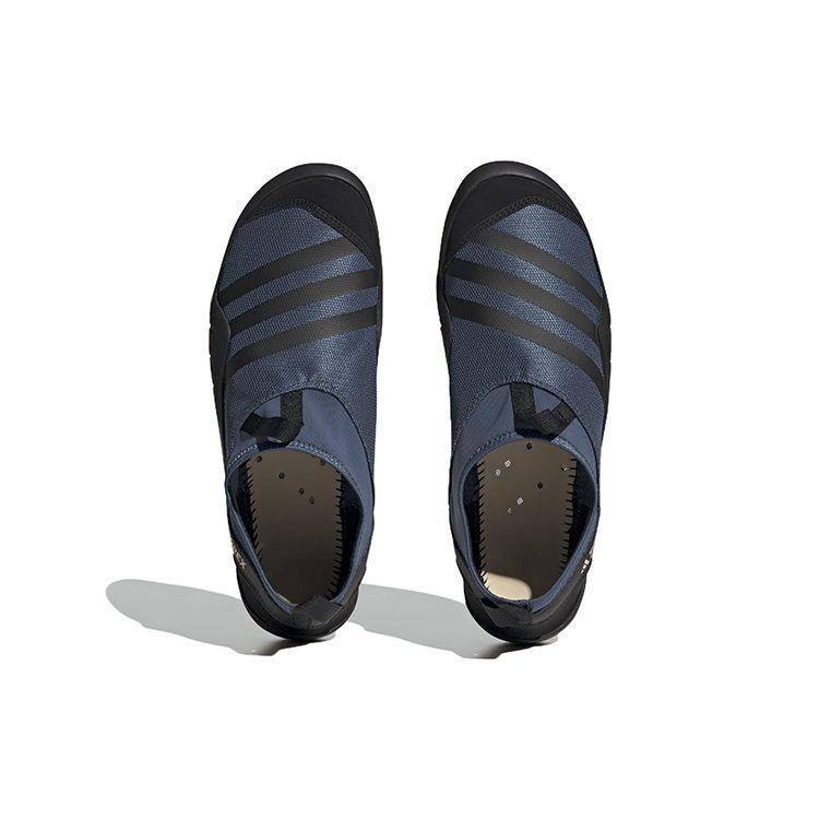 adidas Terrex Jawpaw Minimalist Fashion Slip Resistant Abrasion Resistant Low Top Outdoor Shoes Men's Blue Black HP8650