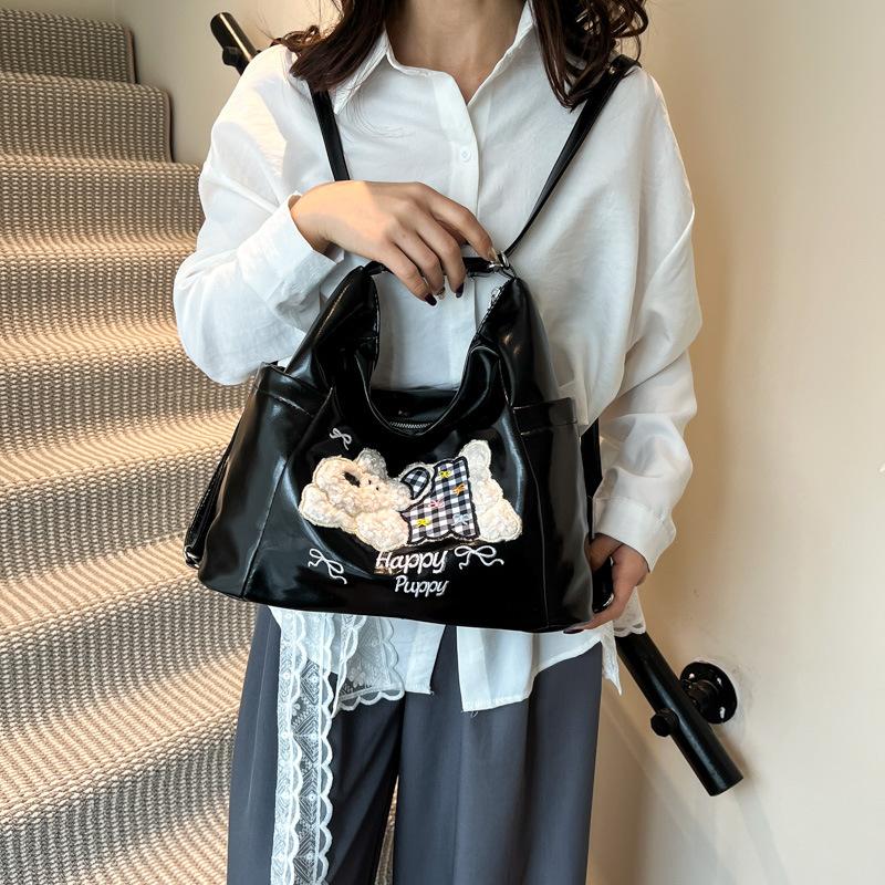 Fashion Casual Shoulder Bag 2025 Summer New Commuter Backpack Korean Version Ins Small Fresh and Cute Tote Bag