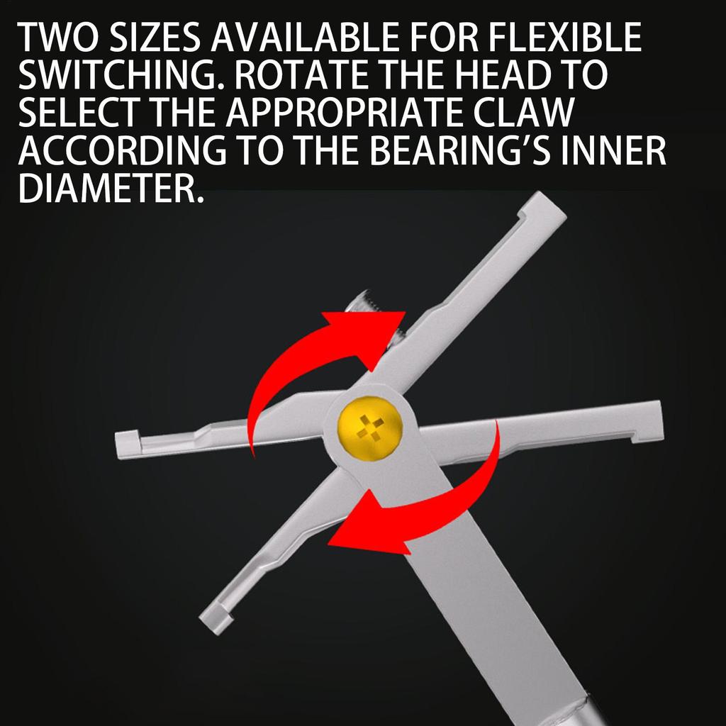 Double Head Bearing Puller, Heavy-Duty Tractor Tool, Auto Garage Mechanic Workshop Gear Installation Shaft Extraction Repair