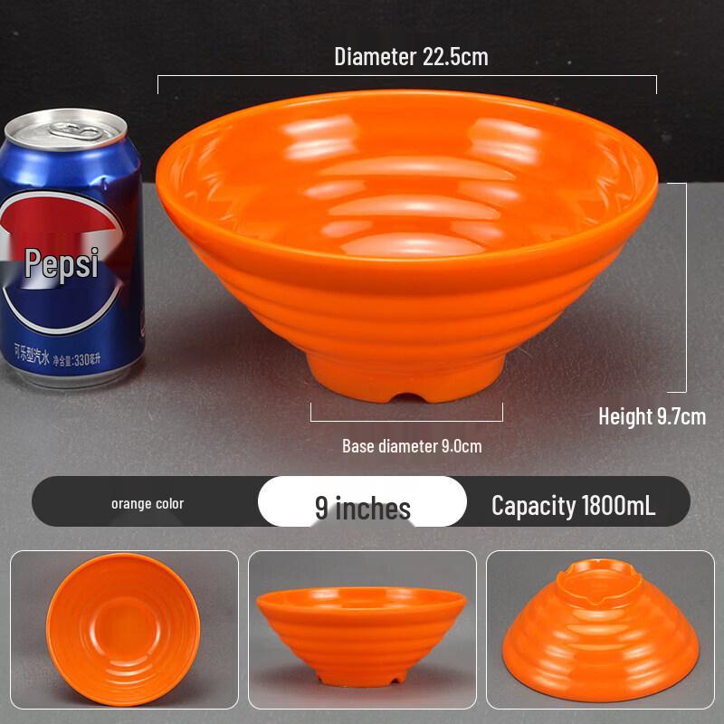 

Thickened Melamine Noodle Bowl