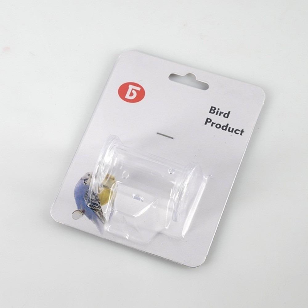 

Portable Transparent Interactive Feeding Plastic Rolling Puzzle Bird Enrichment Pet Supplies чистый