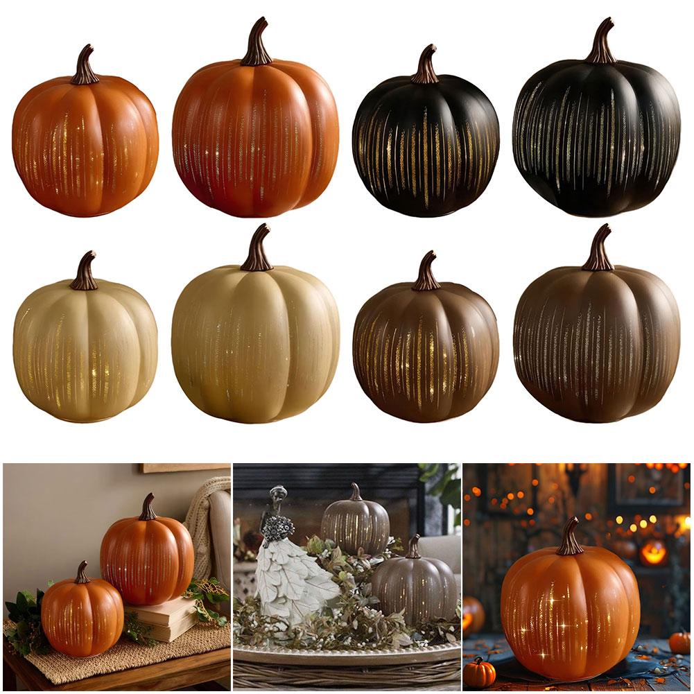 Halloween Pumpkins Lamp Pumpkins Twinkle Light Fairy Lights LED Lights Home Decoration Holiday Lighting Halloween Decorations