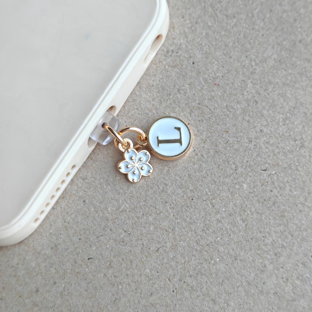 Compatible With Type C Ports Featuring 26 English Letters Cherry Blossom Designs The Perfect Choice For Birthday Holiday Gifts