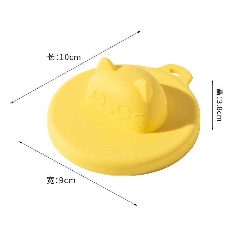 Pet Silicone Can Lid Sealing Cover With Spoon For Cat Dog