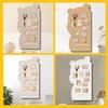 Little Bear Cork Board: Punch-Free Felt Display for Creative Living Room Décor