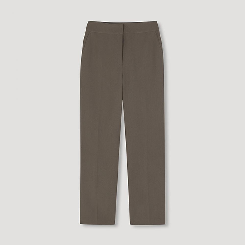 

[shs Miss] Back Banding Crop Pants Swwslo11020 Br Braun/66