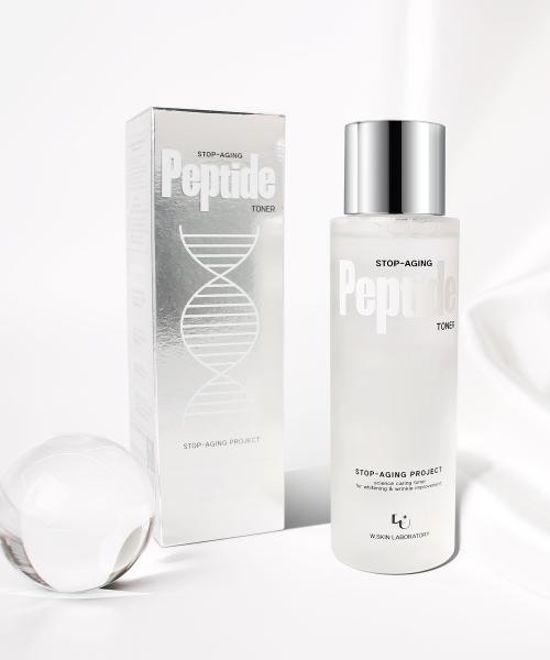 W Skin Lab Stop Aging Peptide Toner 250ml NONE