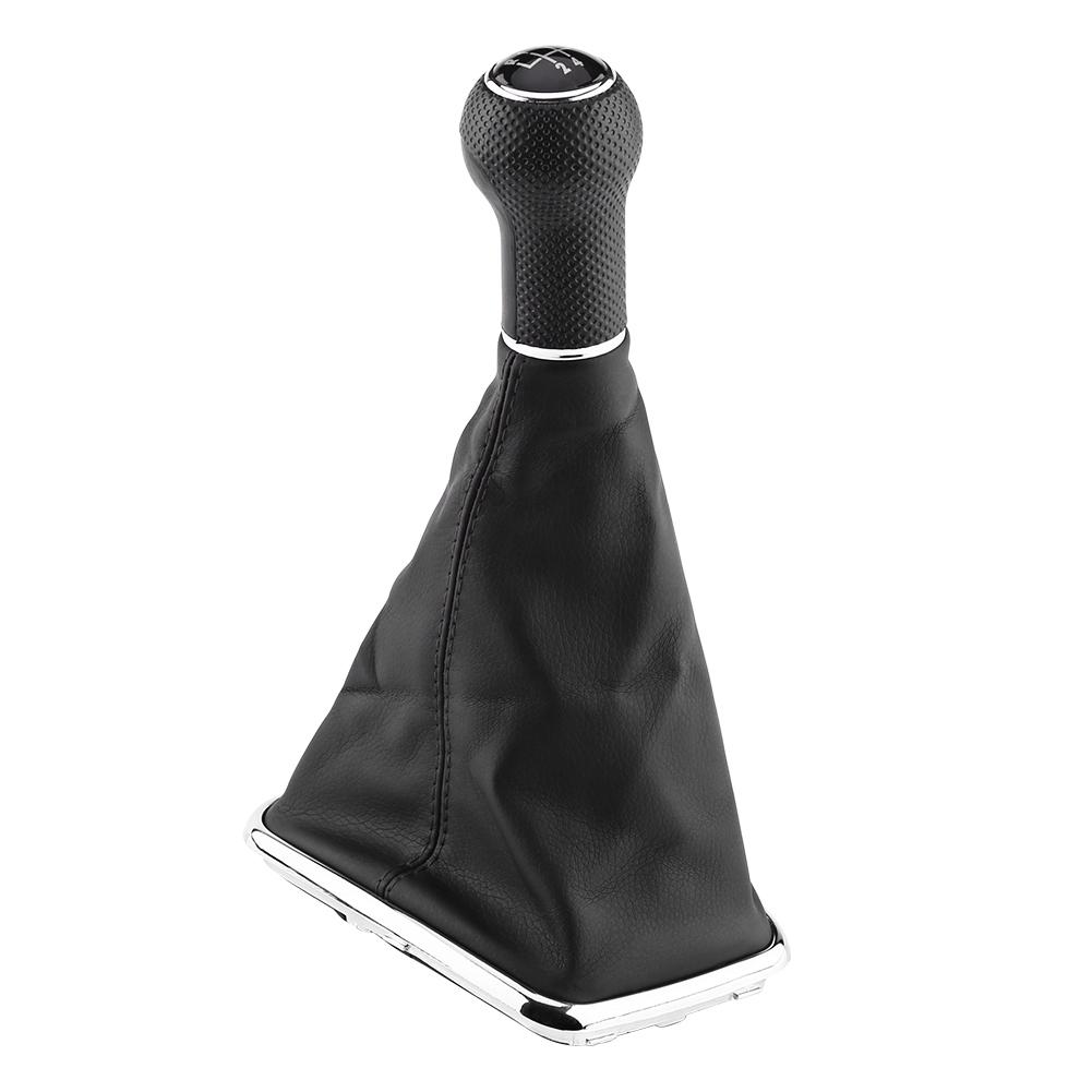 5 Speed Car Gear Shift Knob Gearstick Gaiter Boot Kit For Golf4 Jetta Bora 1999 2004