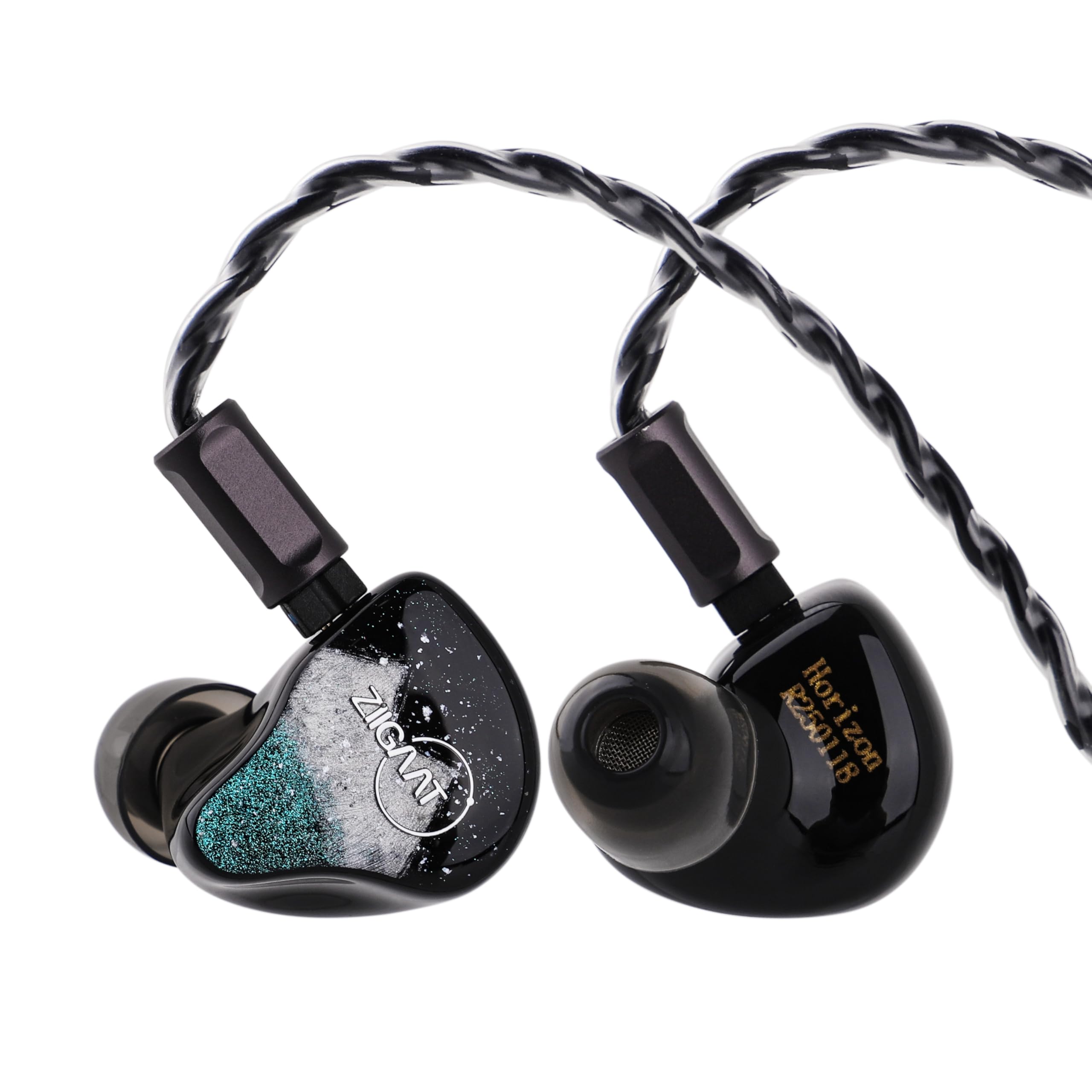 

Linsoul ZiiGaat Horizon In-Ear Monitors, 1DD + 2BA + 2 Planar HiFi Wired Earphones, Studio-Grade IEMs, Natural, Balanced Tuning and Smoothly Extended