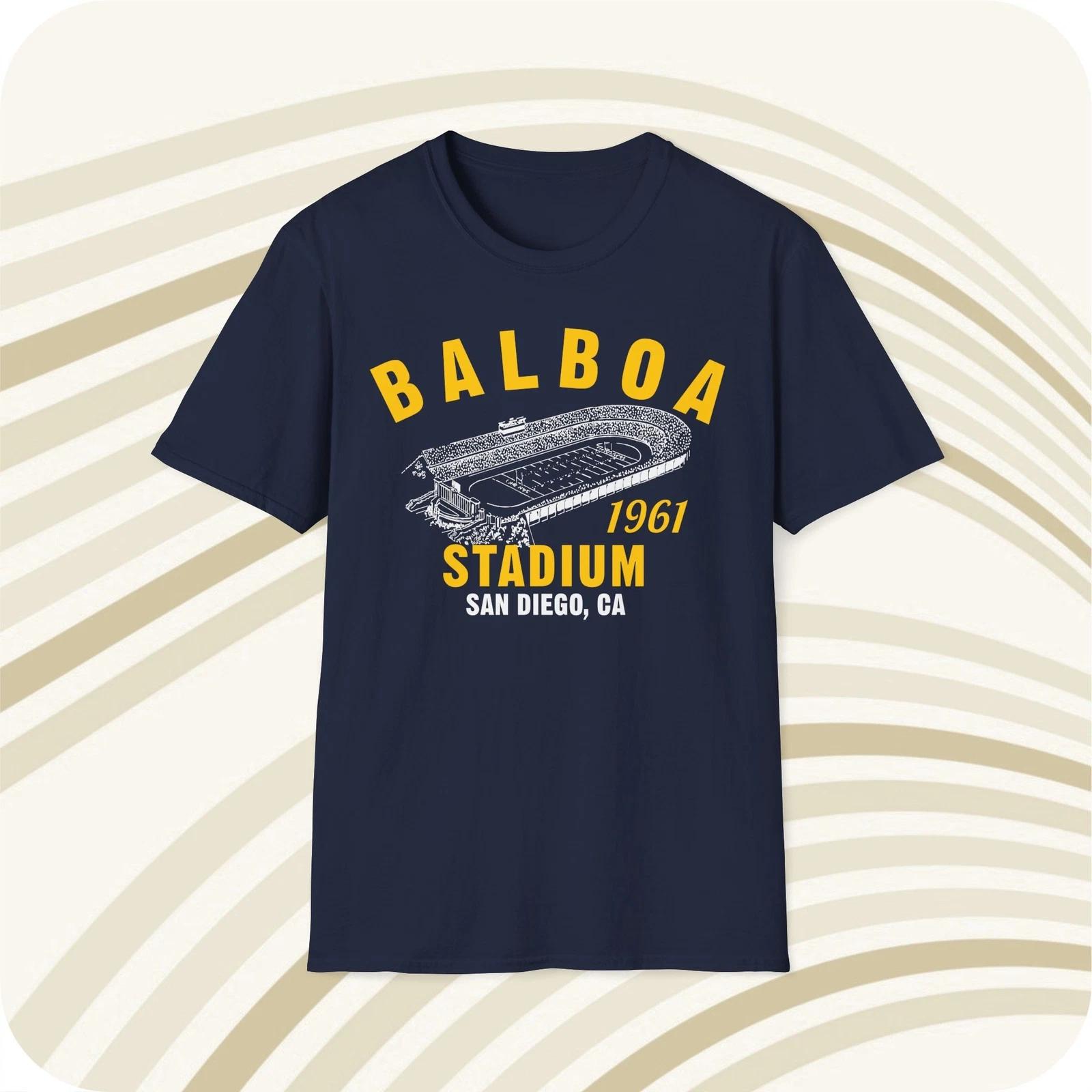 Футбольная футболка Balboa Stadium 1961 Classic Cut - San Diego Chargers 4XL