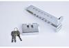 Universal Stainless Steel Anti-Theft Car Lock: Clutch, Accelerator, and Brake Protection for All Vehicles.