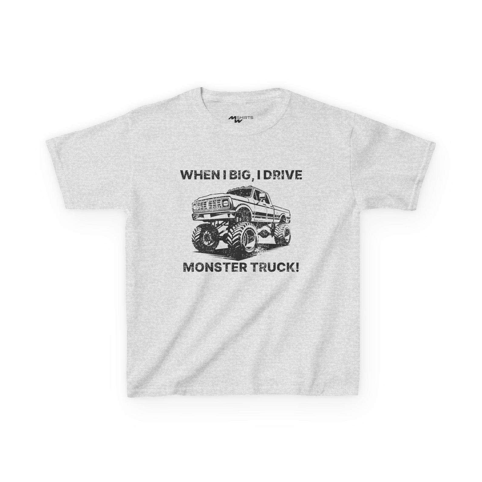 Kids Monster Truck Tee: Fun Playtime Shirt XL