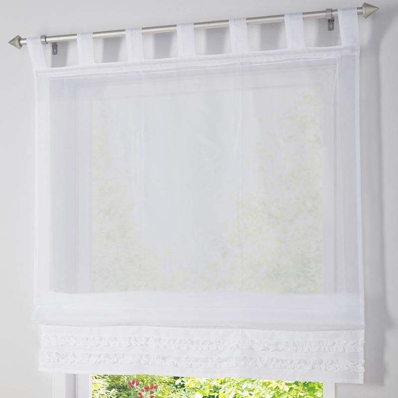Ht-008 Suspender Roman Curtain, Lifting Curtain, Kitchen Study Balcony Floating Curtain Window Screen Curtain