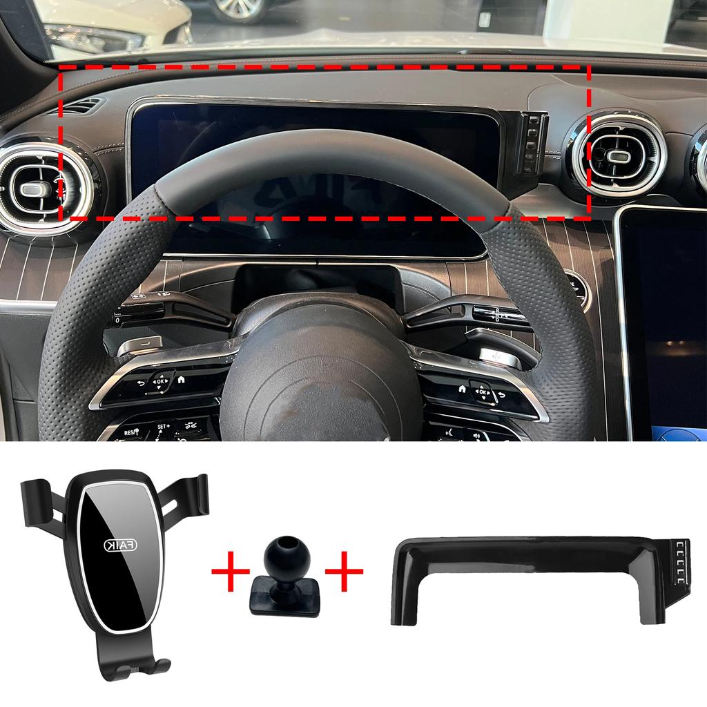 Fit for Mercedes-Benz C-Class 2025-2025 C CLASS W206 Navigation Phone Holder Mount Customized Car Accessoires