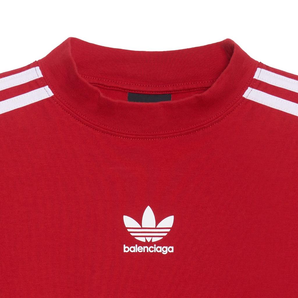 Balenciaga X Adidas Originals Balenciaga X Adidas FW22 T Shirt Loose Fit Men's Red 739101TNVA66542