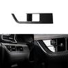 For Kia Sportage   Carbon Fiber Headlight Adjustment Button Cover Trim