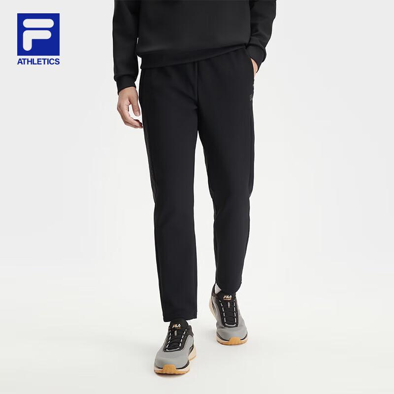 FILA Men s Fleece-Lined Straight Leg Track Pants M