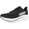 HOKA Clifton 10 Running Black and White Cushioned Sneakers for Walking and Jogging and Size Shoes, (1162030-BWHT), Men's, Ultra-Lightweight, (Black