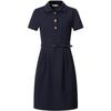 Annaca Women's Commuter Belted Lapel Dress