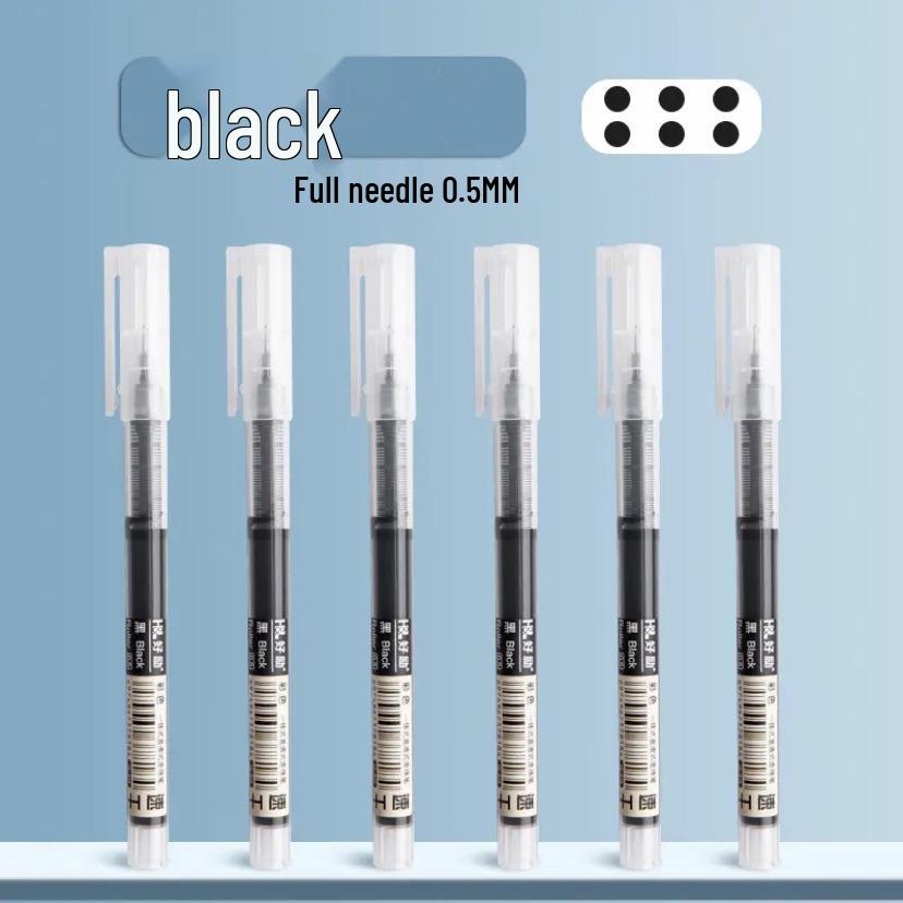 Large Capacity Colored Rollerball Pen - Quick-Drying, Carbon Neutral Ink, Water-Based, Ideal for Signatures and Journaling