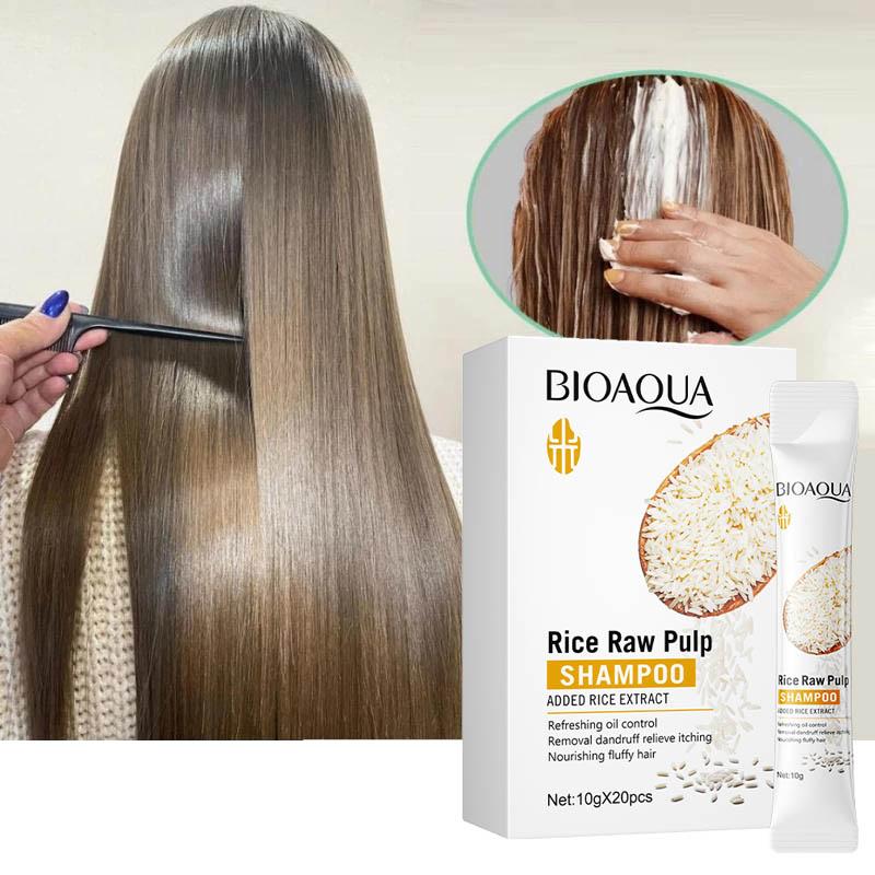 Magical Keratin Hair Shampoo 5 Seconds Repair Damaged Frizzy Hair Soft Smooth Shiny Rice Nutrition Moisturizing Nourish Hair Care