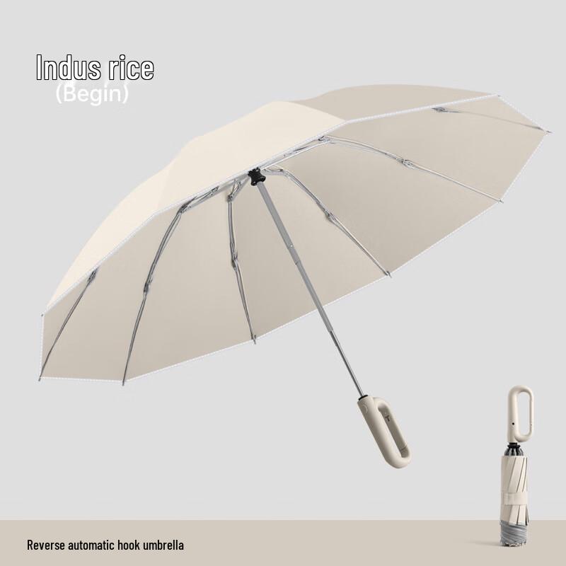 XuQing 10-Rib Automatic Reverse Folding Umbrella