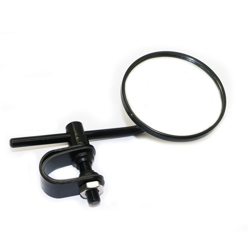 Motorcycle Rearview Mirrors Set, 22-25Mm Universal Fit, Flat Curved Lens, Motorcycle Frame & Accessories, Power Sports Parts