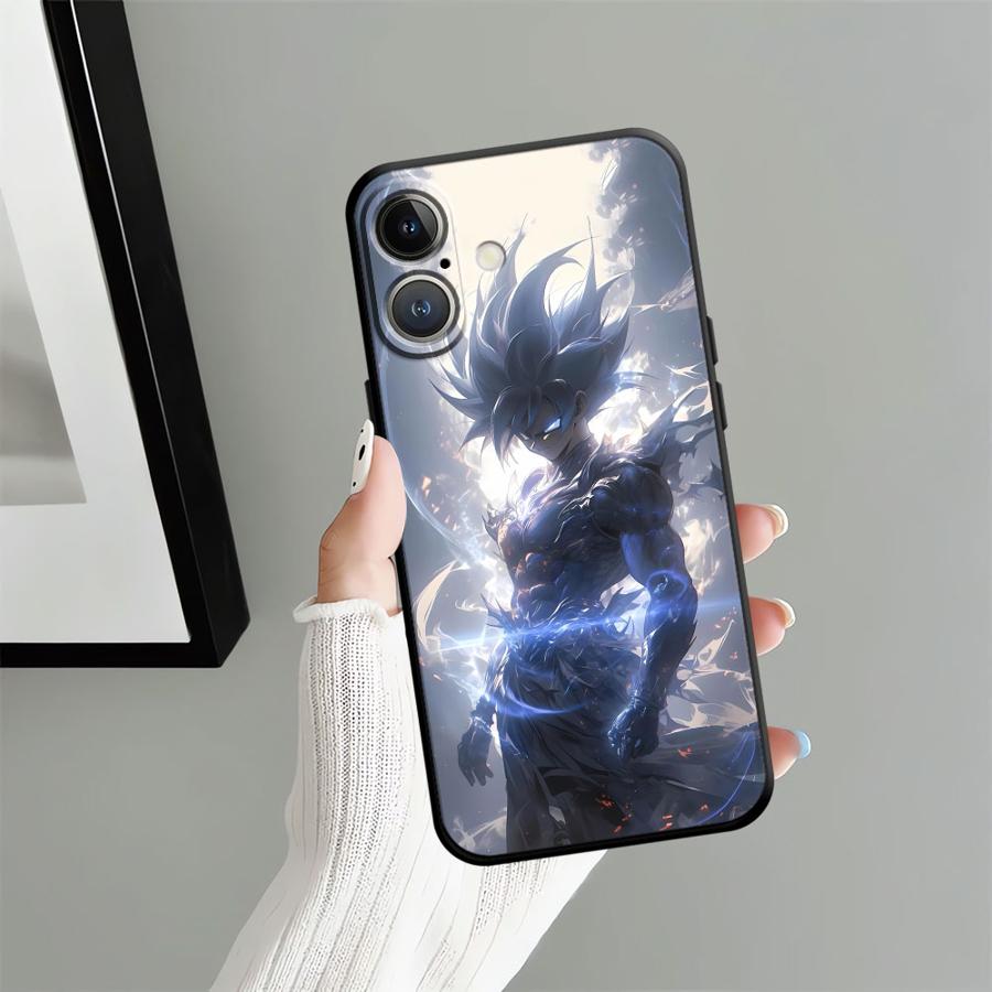 

Чехол для Apple iPhone 17 Pro Max 11 16 14 15 Pro 7 8 Air 12 XR XS MAX 13 Funda Чехол для телефона Dragon Ball Goku Art iPhone Air