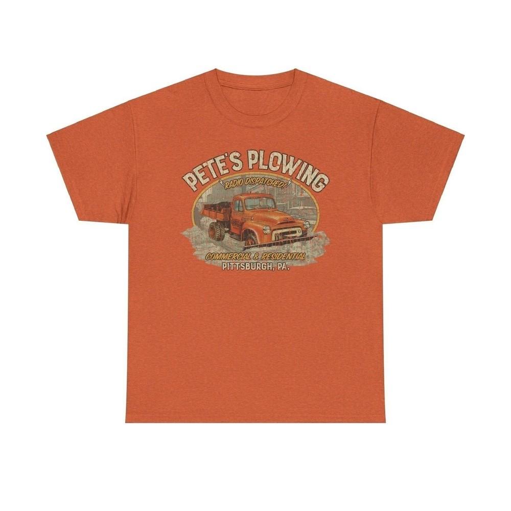 

Petes Plowing Pittsburgh Pennsylvania Nostalgic T-shirt S