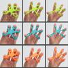 Fidget Silica Gel Finger Puller Antistress Hand Ring Adult Finger Strength Training Band Toys for Children Squish Toy Gifts