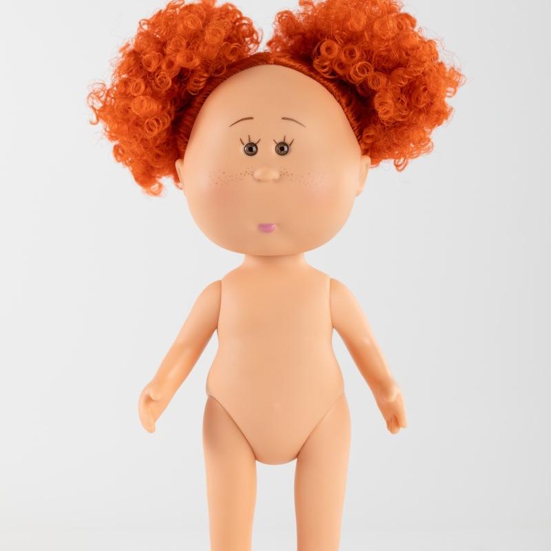 24cm Girls Toy Curly Hair Bean Eye Vinyl Doll Dress Up Dark Skin Mia Potato Dolls Movable Action Figure Body Children Gift Poseable Articulated Scale