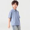 Boys' Summer Dog Embroidery Polo Shirt