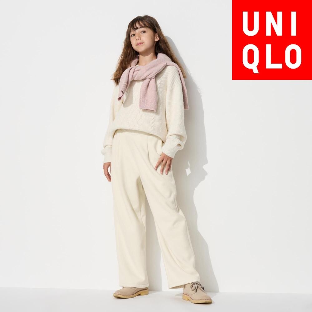 

Uniqlo Широкие штаны Boa для девочек 02 LIGHT GRAY/KIDS 110