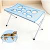 Pet Grooming Rack Pet Bath Stand Mesh Bathing Station Foldable Metal Structure With Surface & Strap For Pet Washing Maintenance