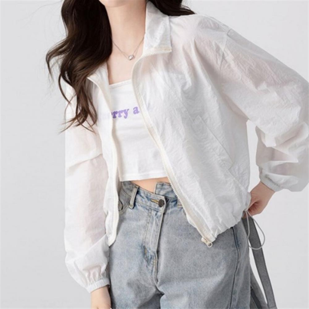 New ArrivalS Open Run Women S Lightweight overSized String Windbreaker Jacket