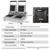 Commercial Sealing Edge Sandwich Maker: Pocket Toaster & Melty Press for Stalls