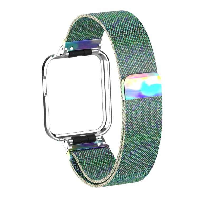 For Xiaomi Mi Watch Lite / Redmi Watch Milanese Magnetic Metal Watchband