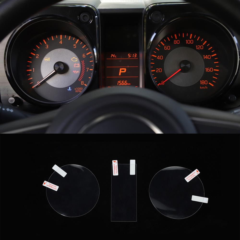 Car Dashboard Instrument Navigation Panel CD Screen Protective Film for Suzuki Jimny 2019-2025 JB64 JB74 Interior Accessories