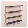 Black Acrylic Display Case, particleResistant Organizer, WallMounted Storage Box 25cm