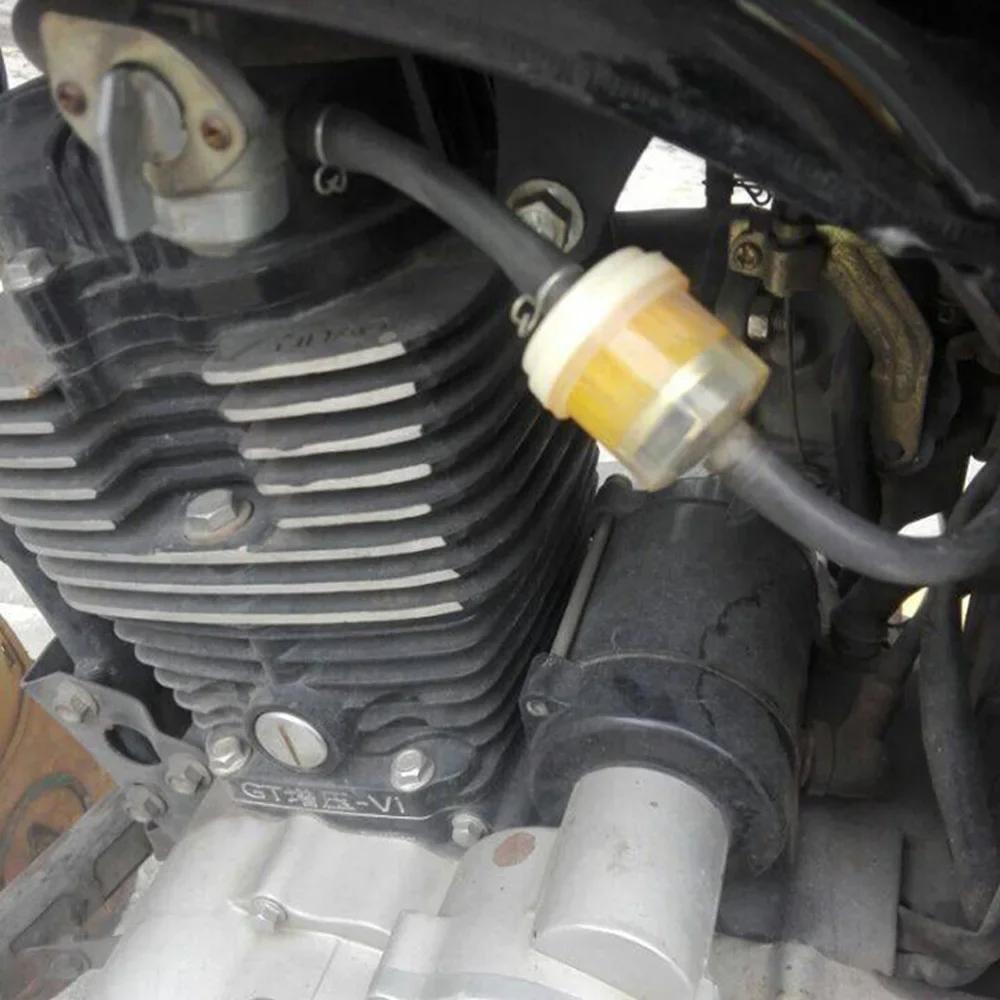 2/10Pcs Universal Motorcycle Gasoline Filter Fuel Filter Bowl Petrolfilter Motorbike Engine Inline Carb Gasoline Fuel Strainers