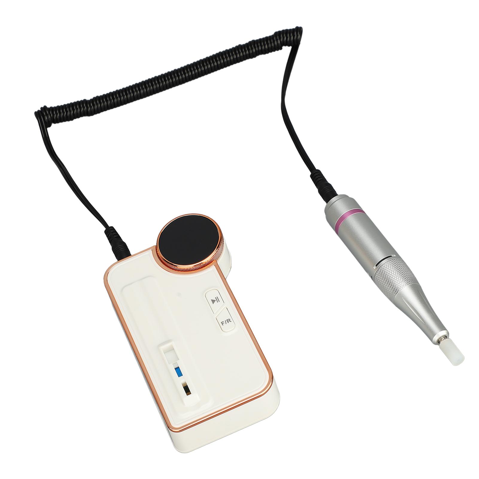 

Машинка для полировки ногтей портативная маникюрная педикюрная профессиональная аккумуляторная дрель для ногтей для дома белая белый