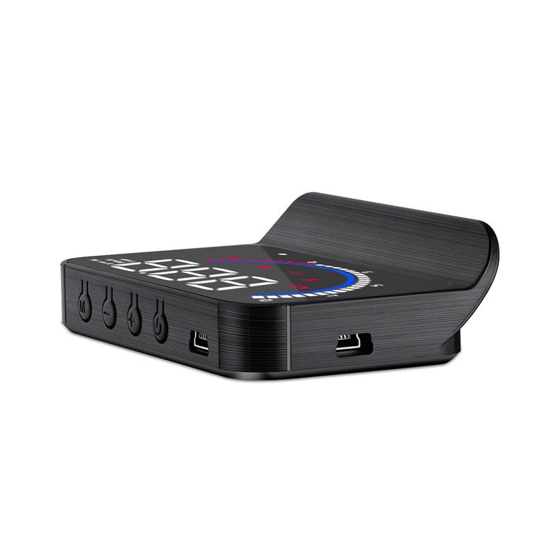 New M13 OBD HUD Car Head Up Display Digital Speedometer KMH RPM Meter Overspeed  Alarm On Board Computer Windscreen Projector
