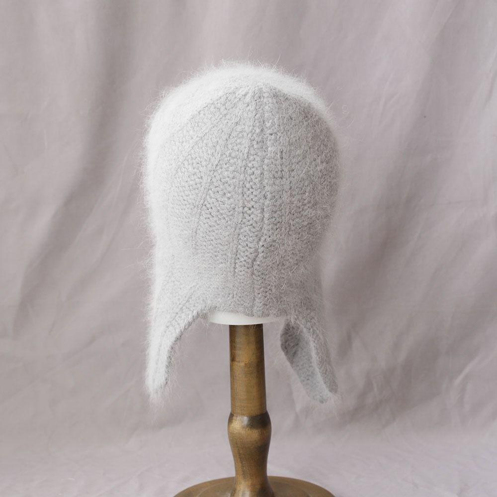 Korean Style Knitted Hat Solid Color Ear Cap Cute Lei Feng Cap Girls