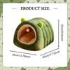 Cat Bed Enclosed Hideaway Portable Shaped Winter Warm with Removable Washable Cushion Cozy Puppy